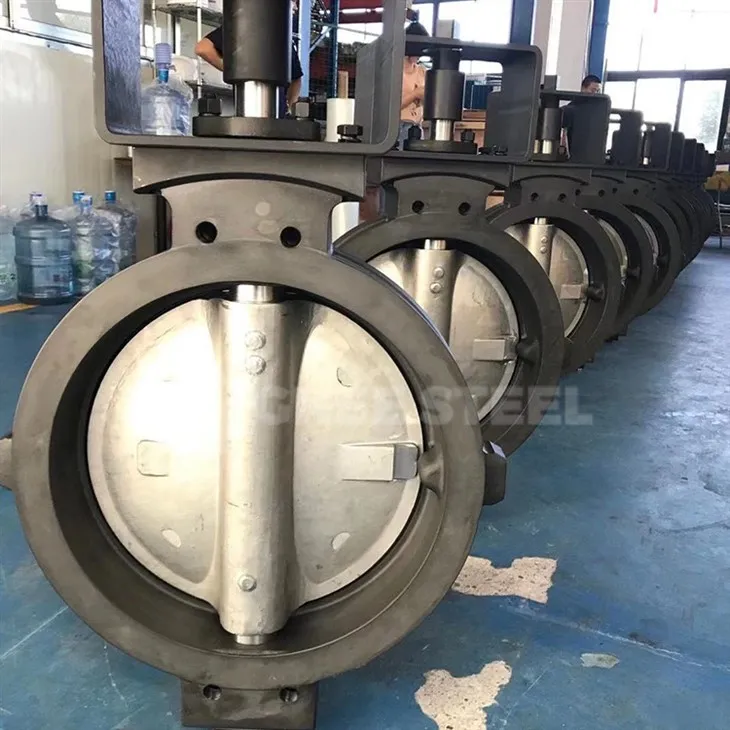 Двоструки Оффсет лептир вентил од угљеничног челика