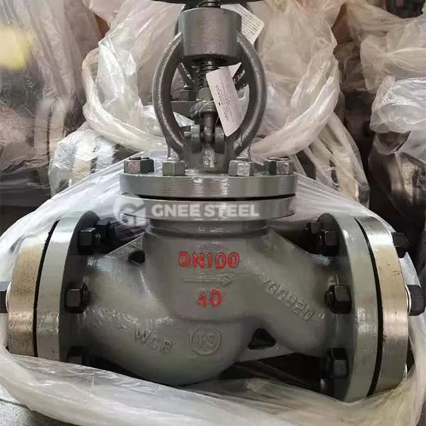 Вентили на баннет Глобе