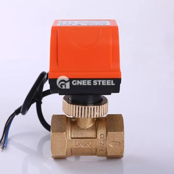 Електрични двотражни куглични вентили