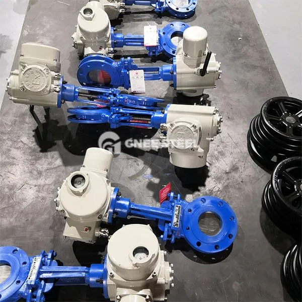 Електрична прирубница вентил за капију ножа