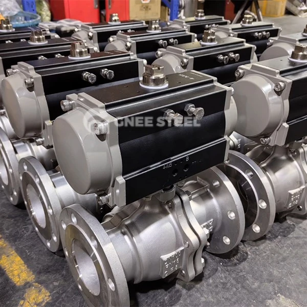 Pneumatic Actuator Two Piece Ball Valve Pneumatic Actuator Two Piece Ball Valve