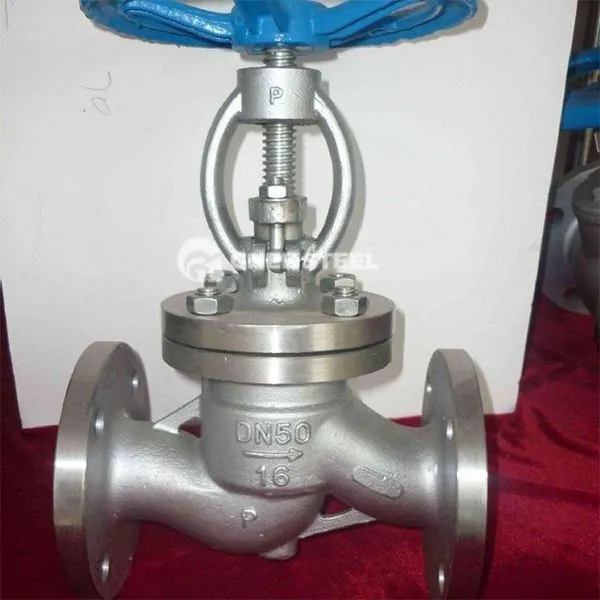 Равни вентил глобуса