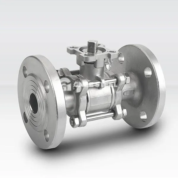 Тродијелни куглични вентил